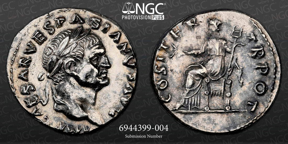 Vespasian Denarius (69-79 AD)