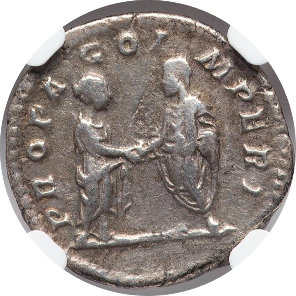 Roman Empire - Plautilla - Silver Denarius - NGC VF