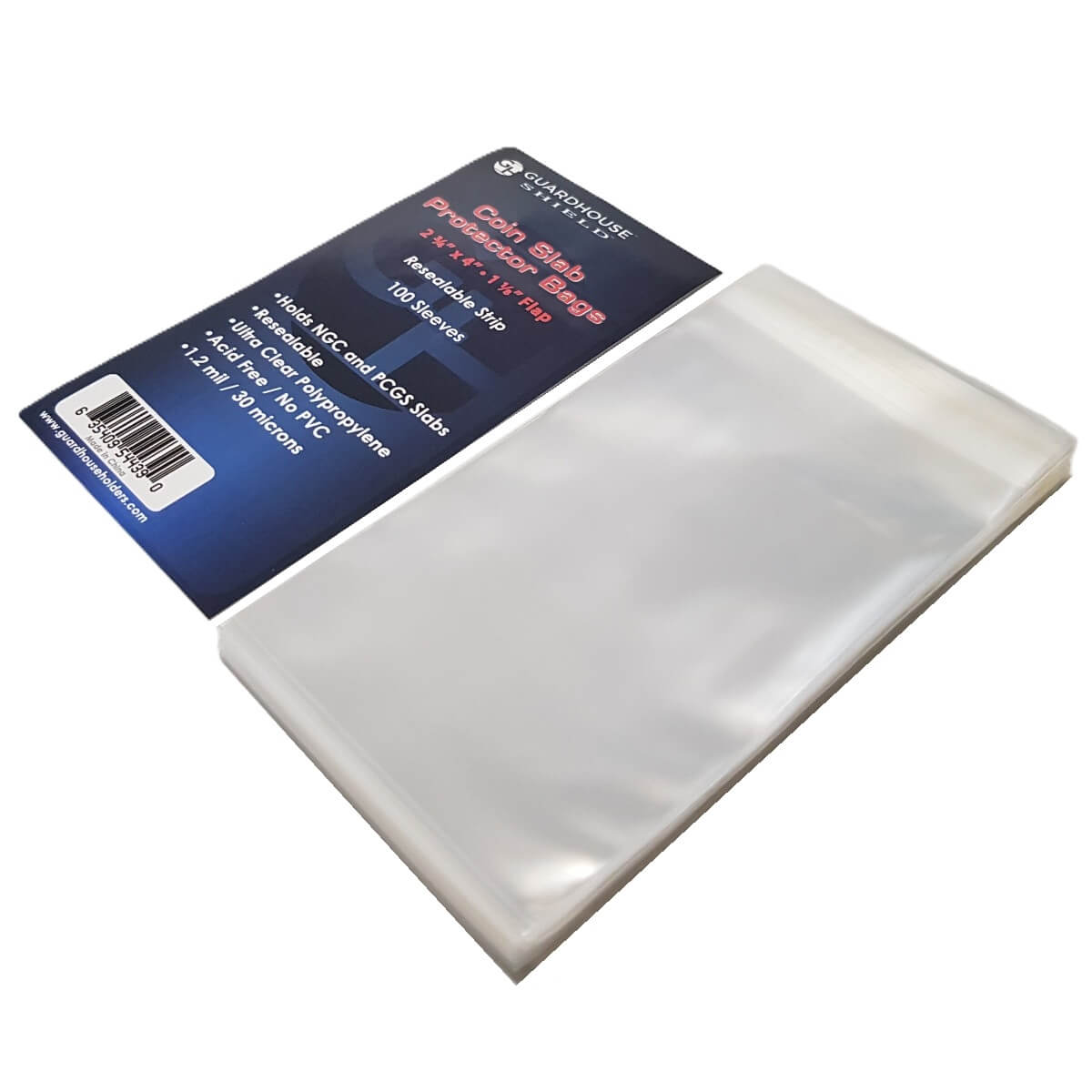 NGC/PCGS Coin Holder - Protector Bags