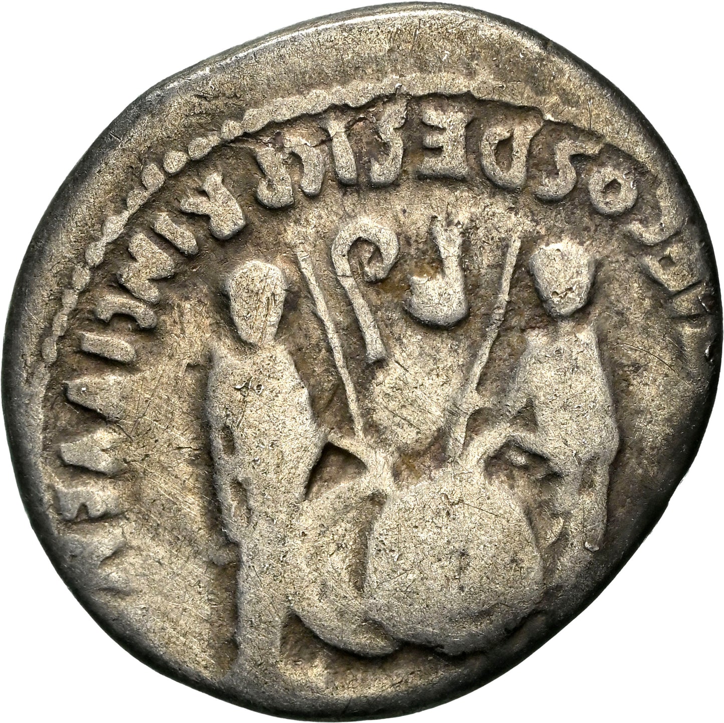 Roman Empire - Augustus - Silver Denarius - NGC VG - RIC:210
