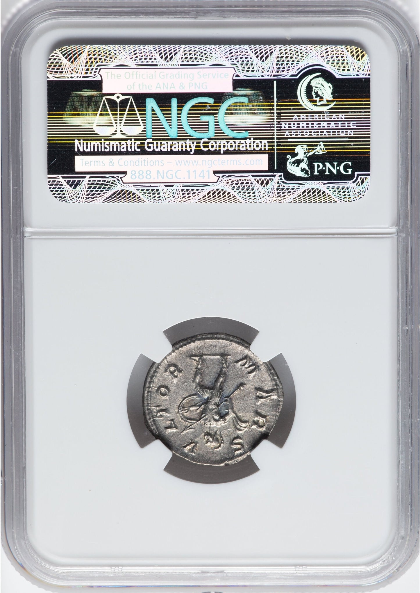 Roman Empire - Severus Alexander - Silver Denarius - NGC Ch AU - RIC:246
