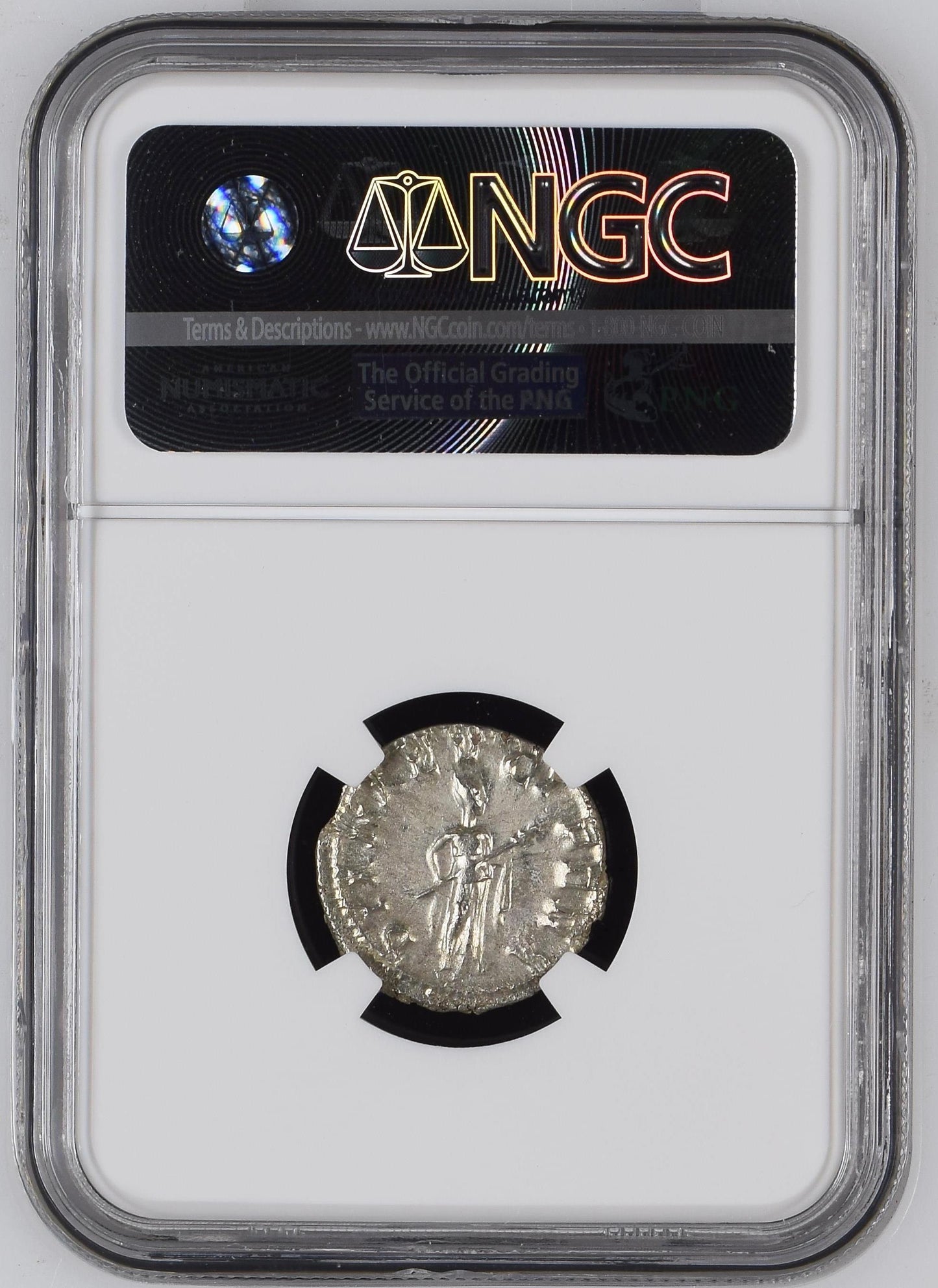 Roman Empire - Gordian III - Silver Denarius - NGC MS - RIC:127