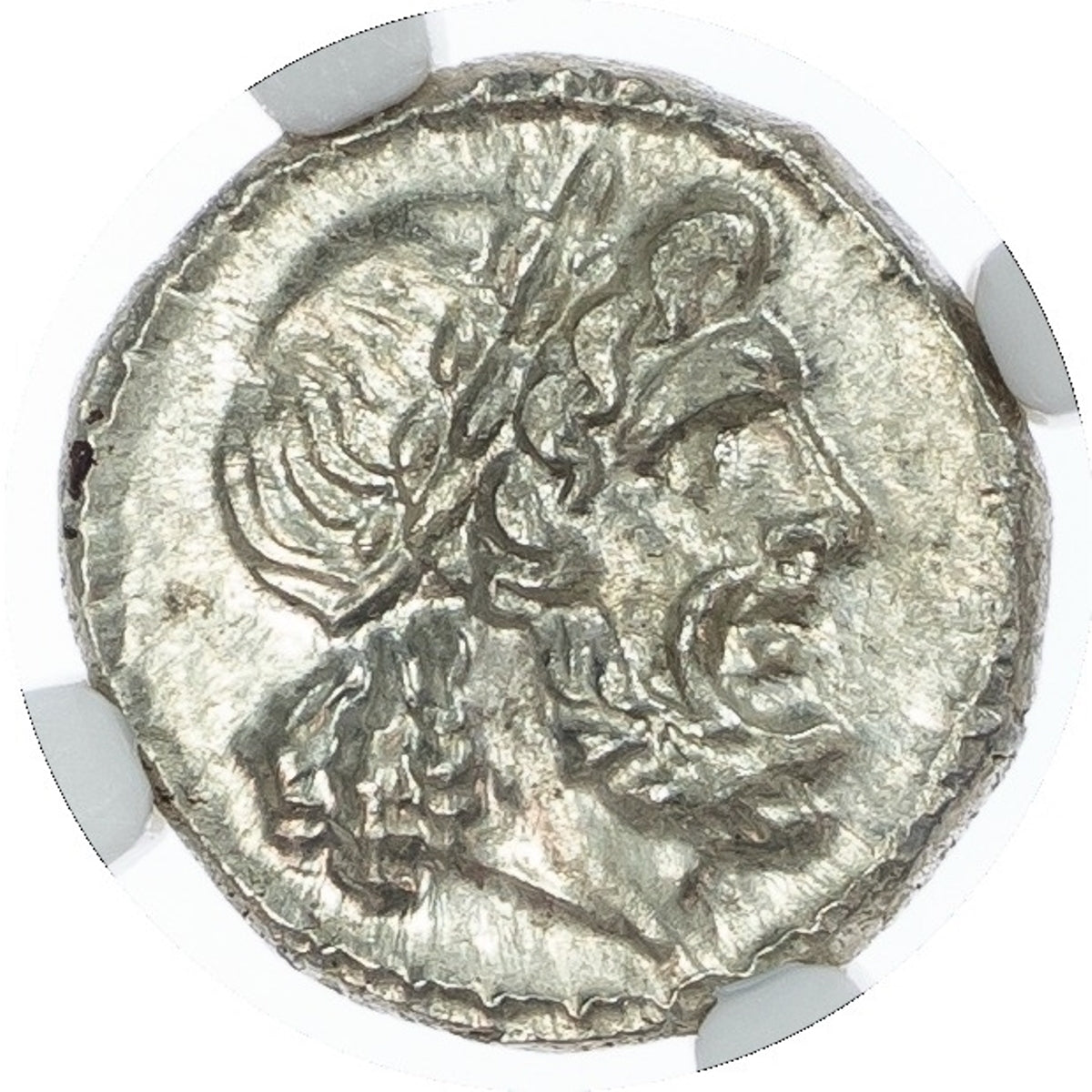 Roman Republic - Anonymous - Silver Victoriatus - NGC MS - Crawf:95/1a
