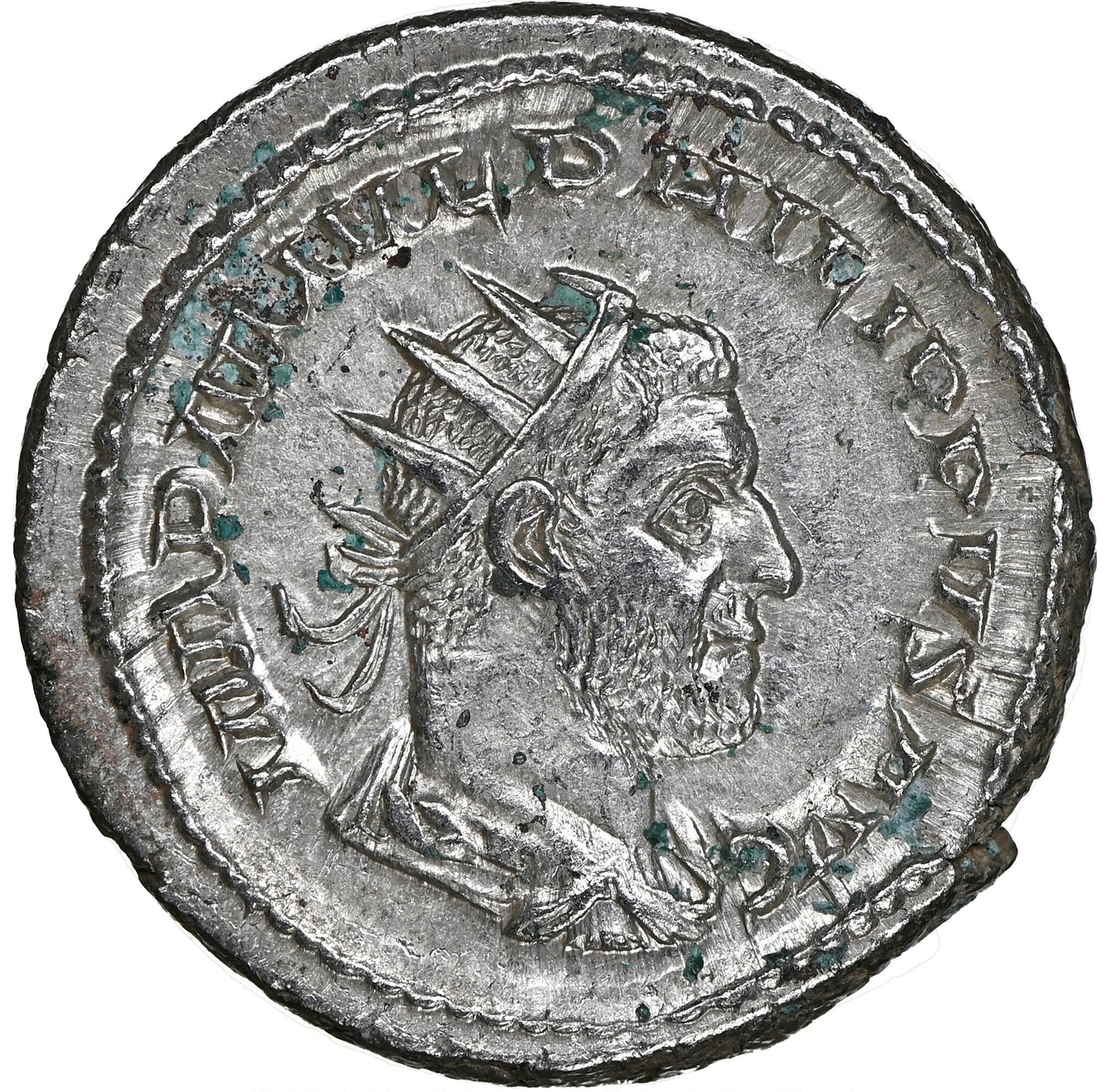 Roman Empire - Philip I - Silver Double-Denarius - NGC Ch AU - RIC:76