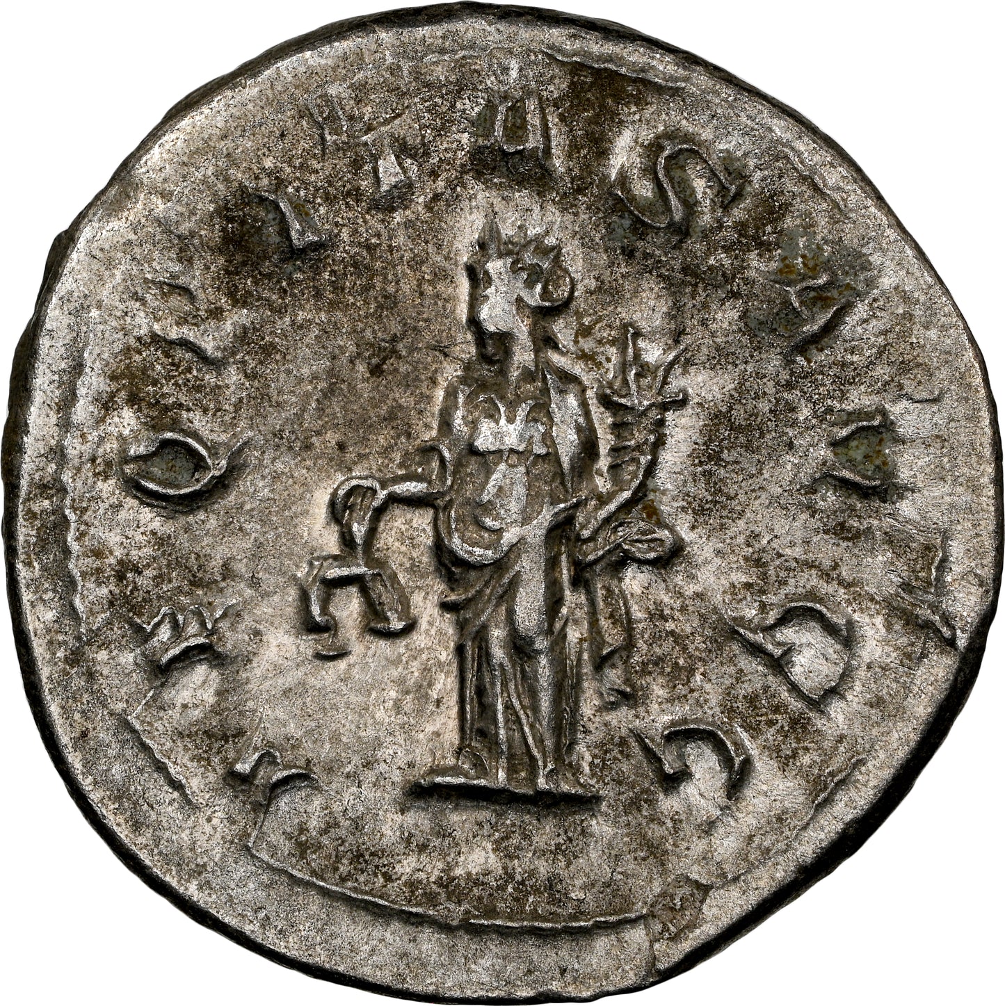 Roman Empire - Philip I - Silver Double-Denarius - NGC Ch XF - RIC:27b