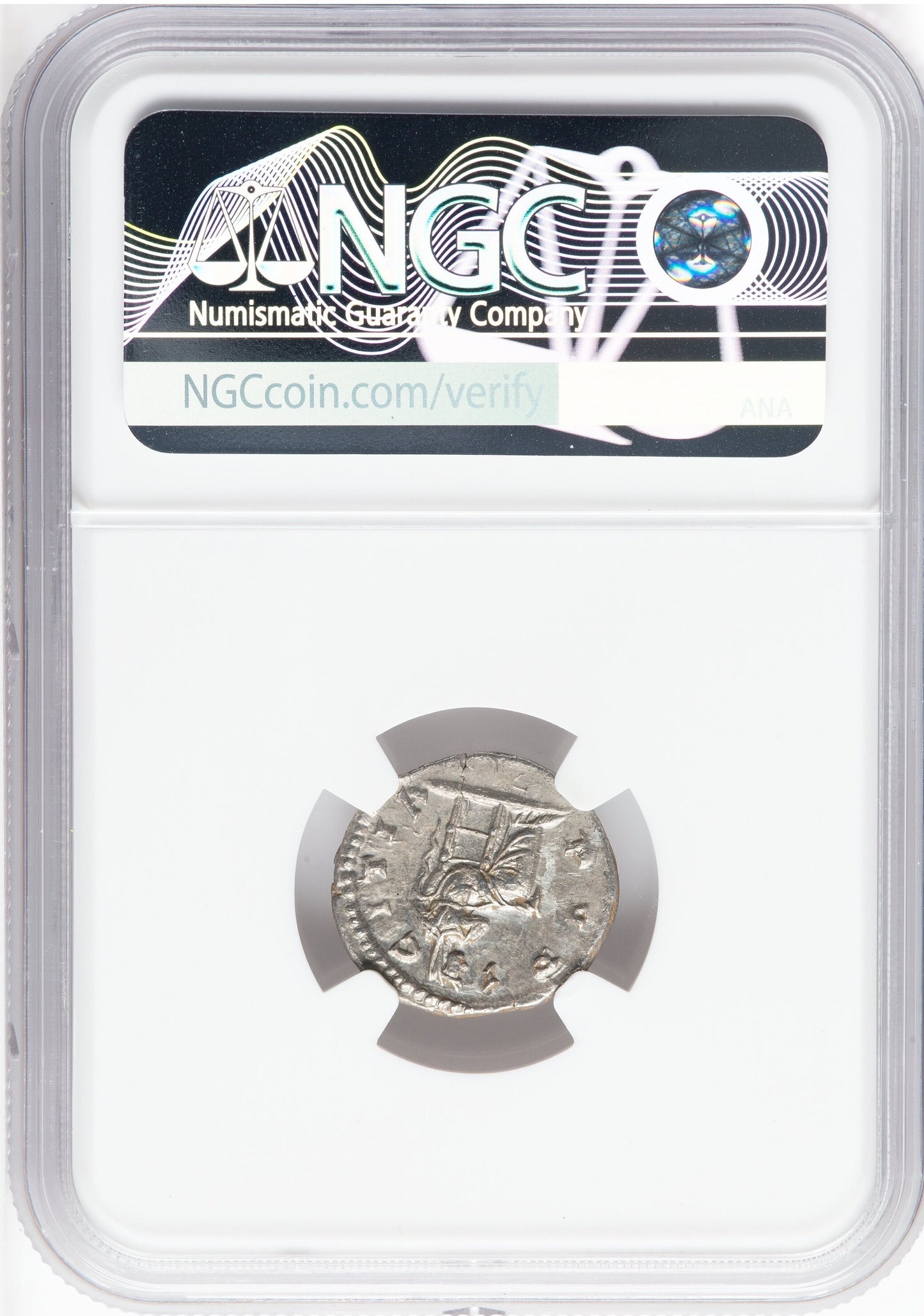 Roman Empire - Julia Domna - Silver Denarius - NGC Ch AU - RIC:644