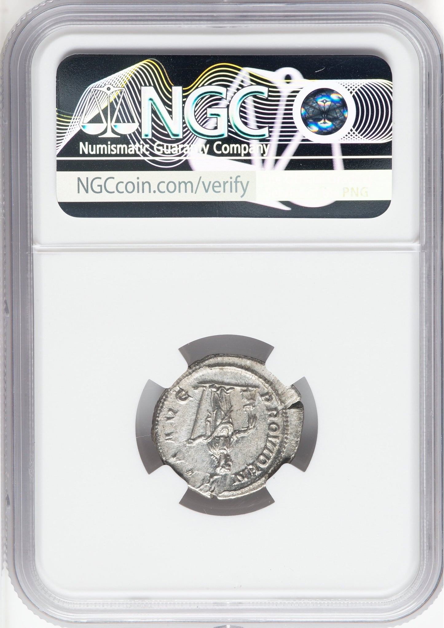 Roman Empire - Severus Alexander - Silver Denarius - NGC Ch AU - RIC:250