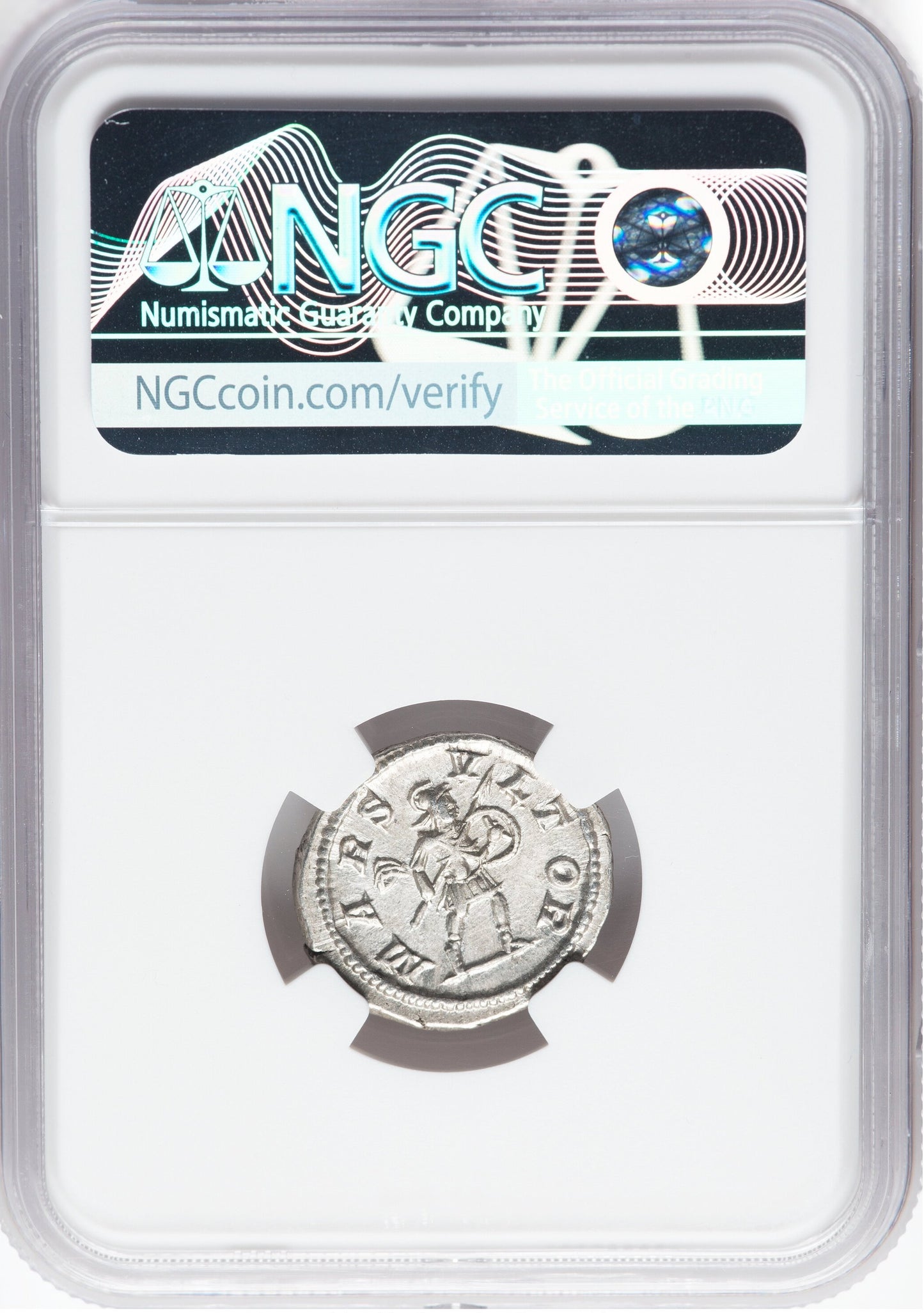 Roman Empire - Severus Alexander - Silver Denarius - NGC AU - RIC:246