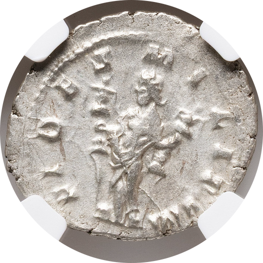 Roman Empire - Valerian I - Billon Double-Denarius - NGC Ch XF