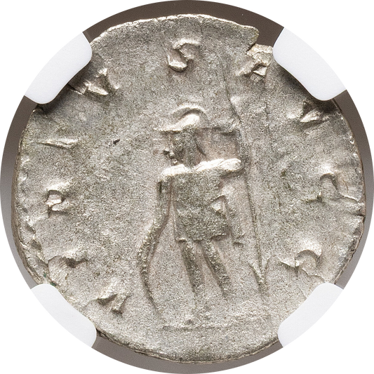 Roman Empire - Valerian I - Billon Double-Denarius - NGC XF