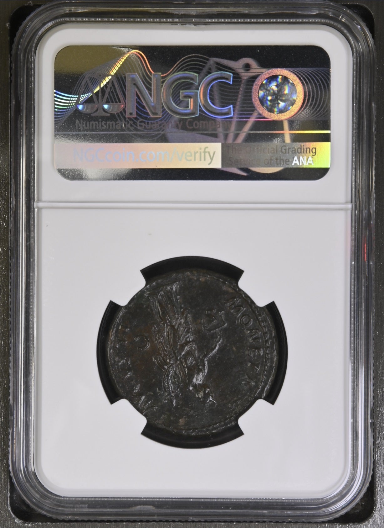 Roman Empire - Domitian - AE As - NGC XF - RIC:753