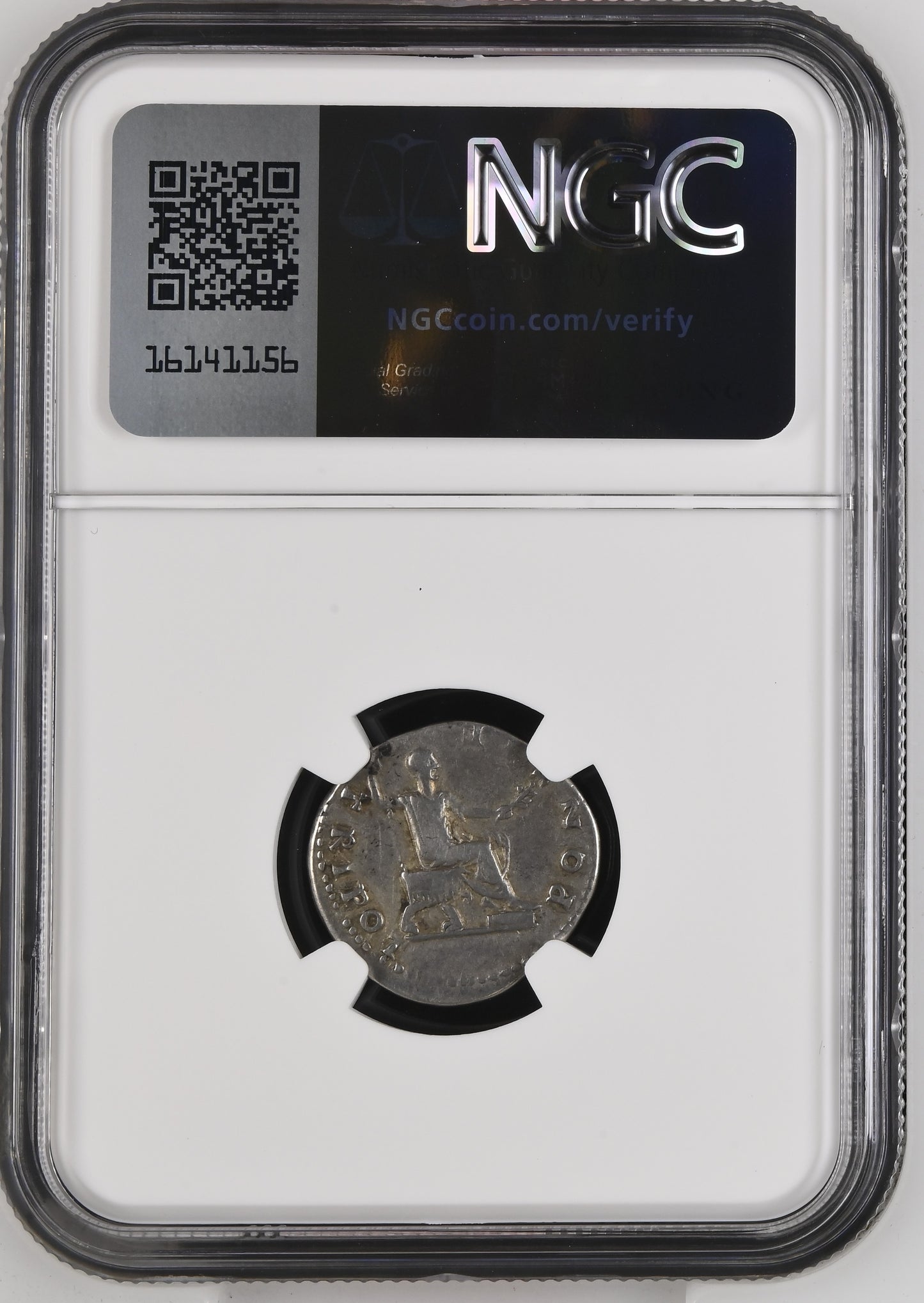 Roman Empire - Titus - Silver Denarius - NGC VF - RIC:554