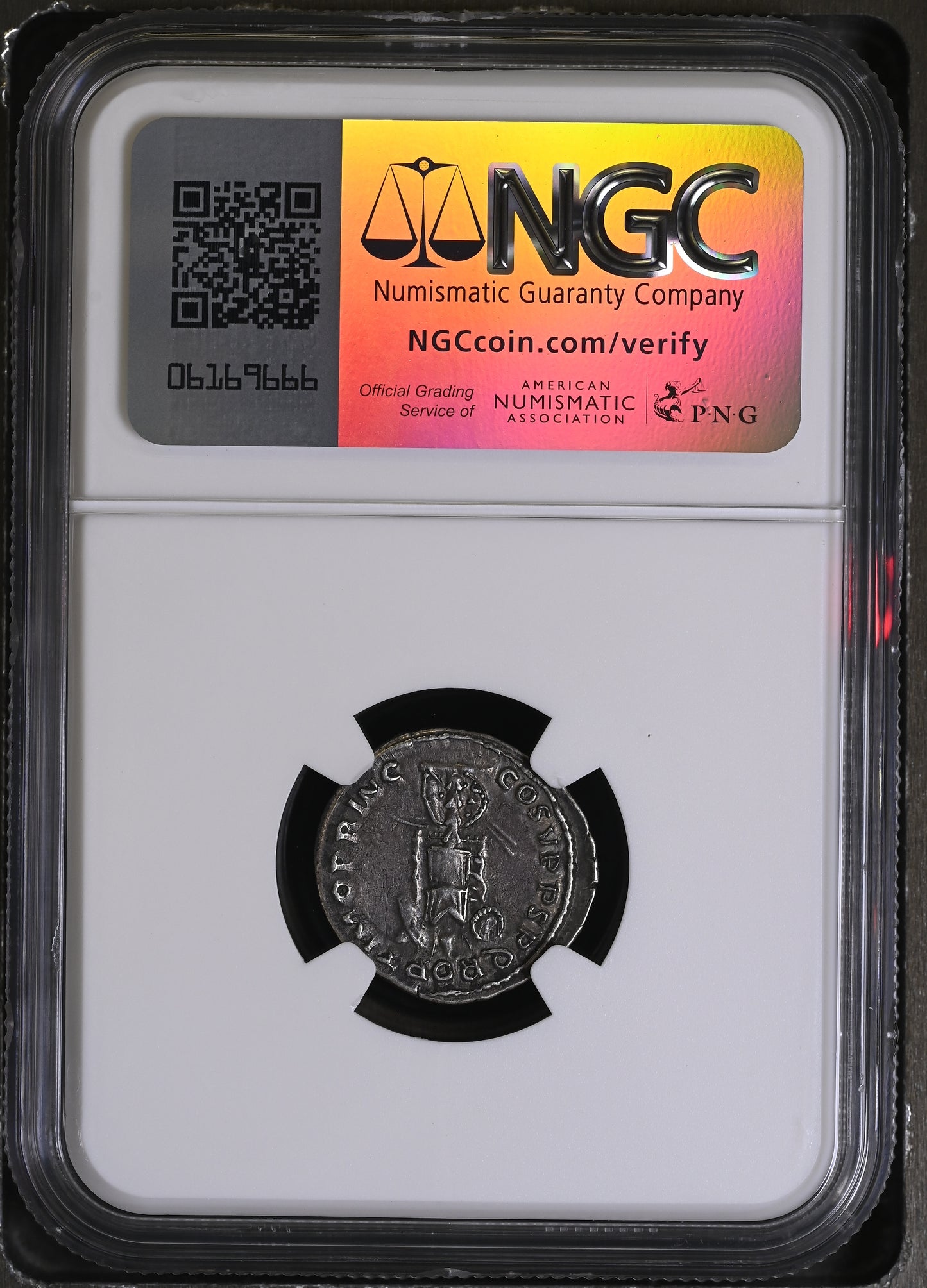 Roman Empire - Trajan - Silver Denarius - NGC XF - RIC:147b