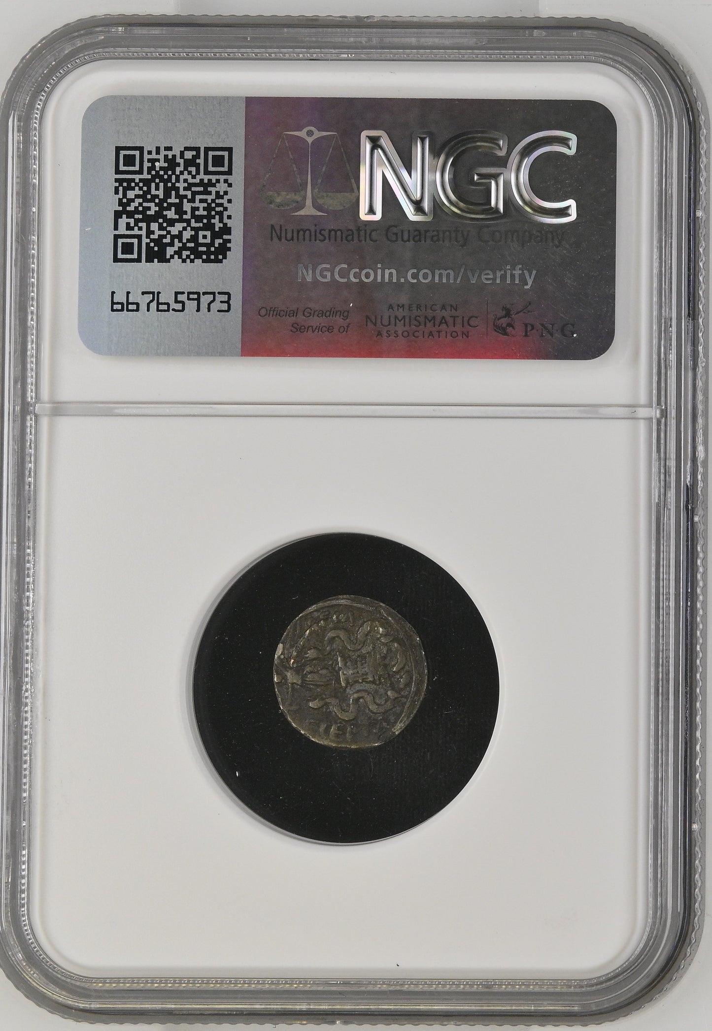 Roman Imperatorial - Octavian (Augustus) - Silver Quinarius - NGC Ch VF - RIC:276