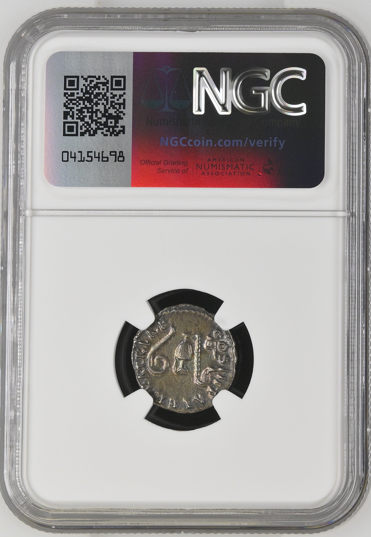 Roman Empire - Nerva - Silver Denarius - NGC XF - RIC:34