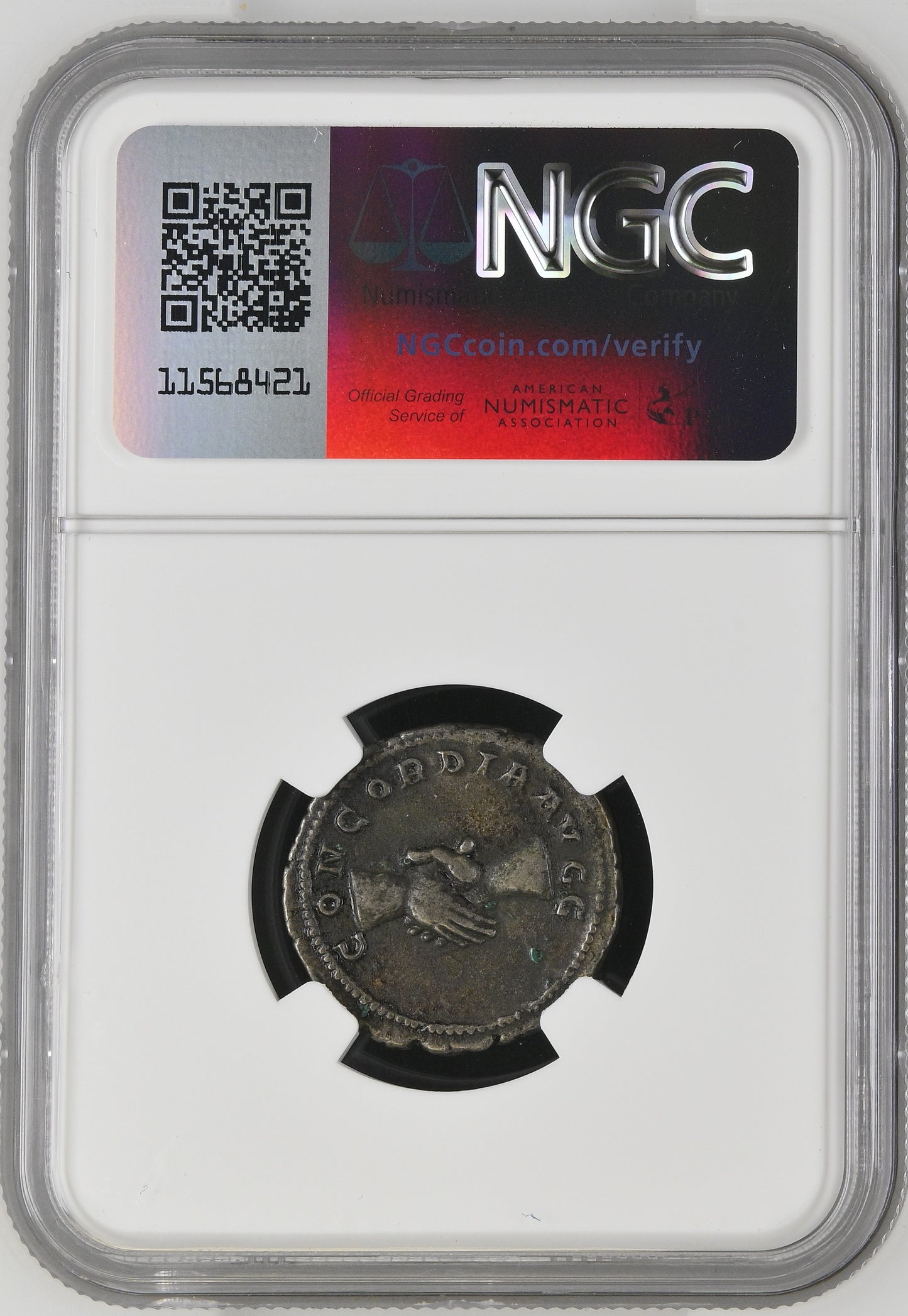 Roman Empire - Balbinus - Silver Double-Denarius - NGC Ch VF - RIC:10