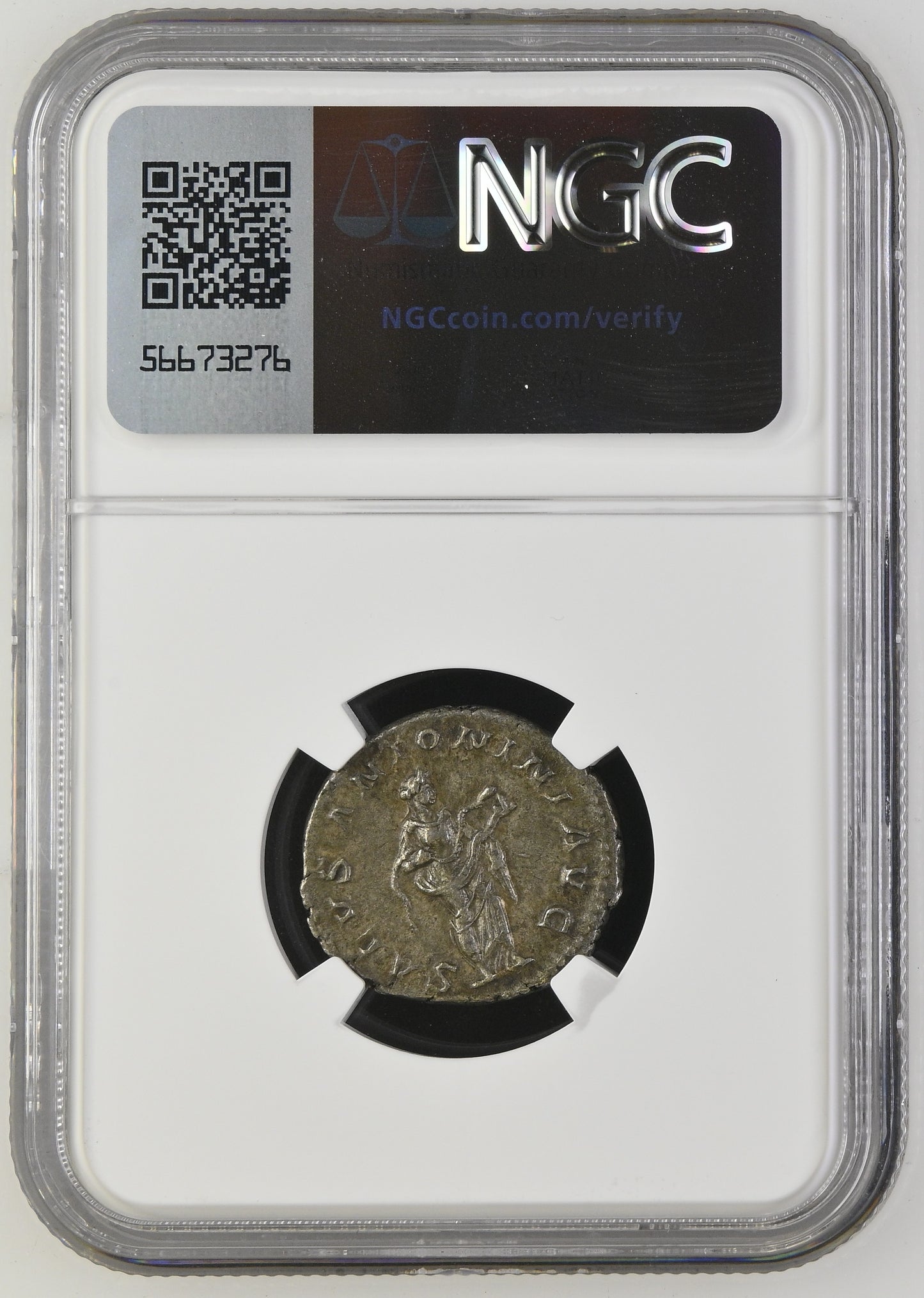 Roman Empire - Elagabalus - Silver Double-Denarius - NGC Ch XF - RIC:138