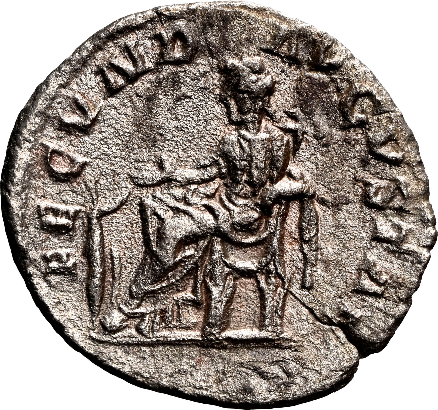 Roman Empire - Julia Mamaea - Silver Denarius - NGC VF
