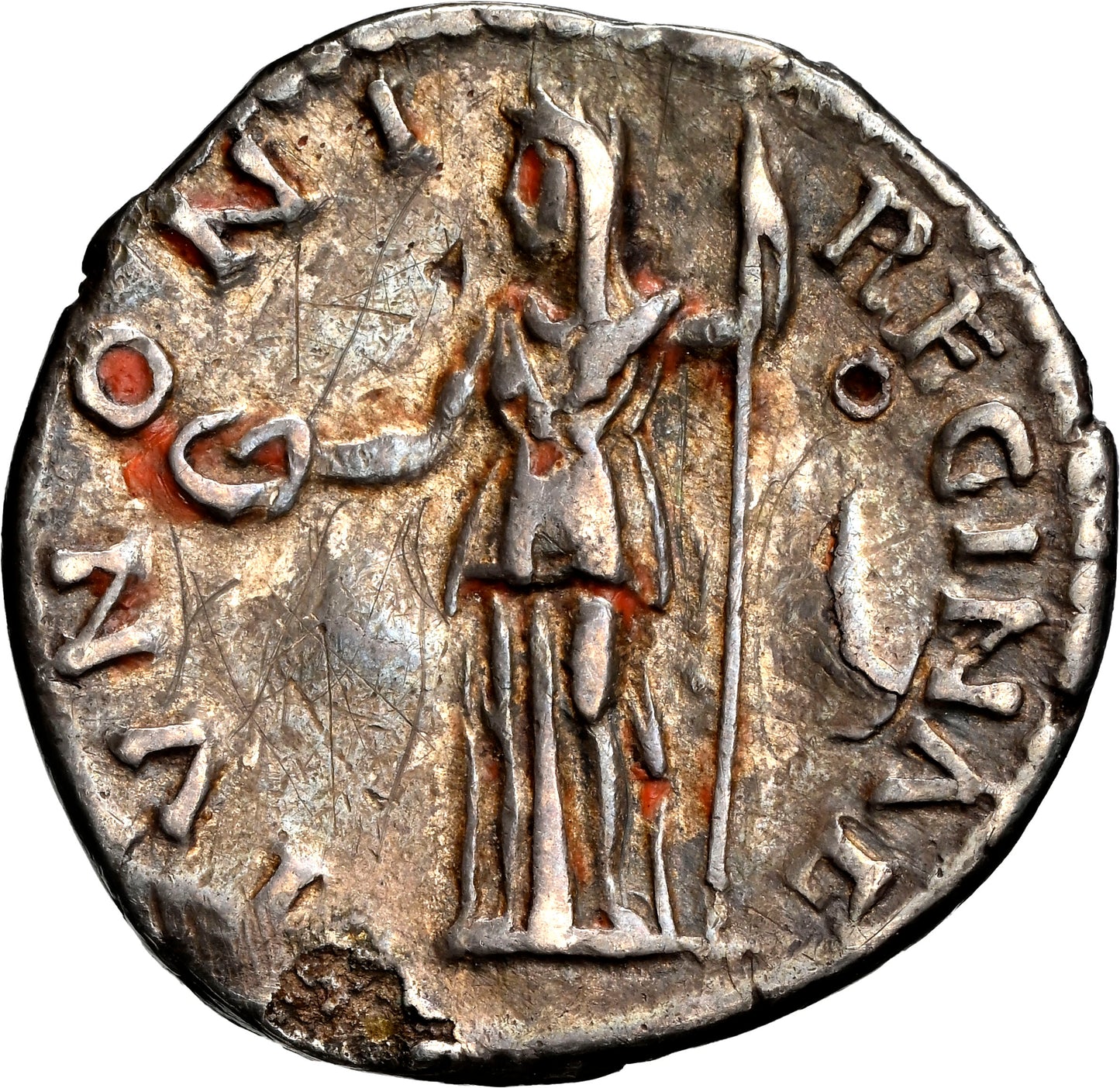 Roman Empire - Sabina - Perhaps Plated Denarius - NGC VF - RIC:395a