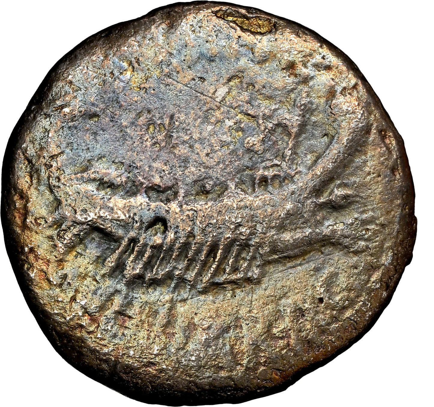 Roman Imperatorial - Marc Antony - Silver Denarius - NGC VF - Crawf. 37