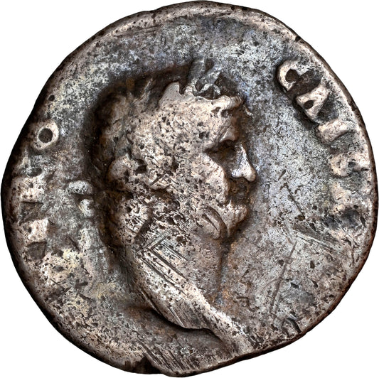 Roman Empire - Nero - Silver Denarius - NGC VG - RIC:42