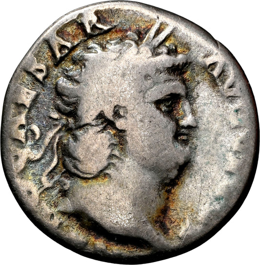 Roman Empire - Nero - Silver Denarius - NGC VG - RIC:45