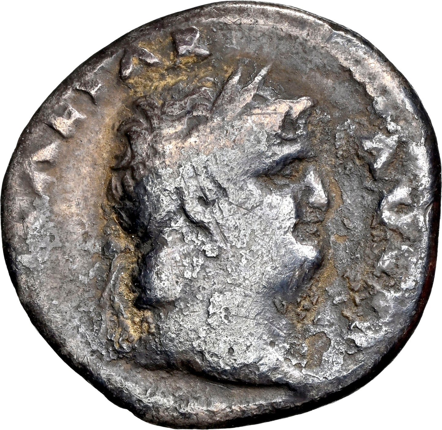 Roman Empire - Nero - Silver Denarius - NGC VG - RIC:56