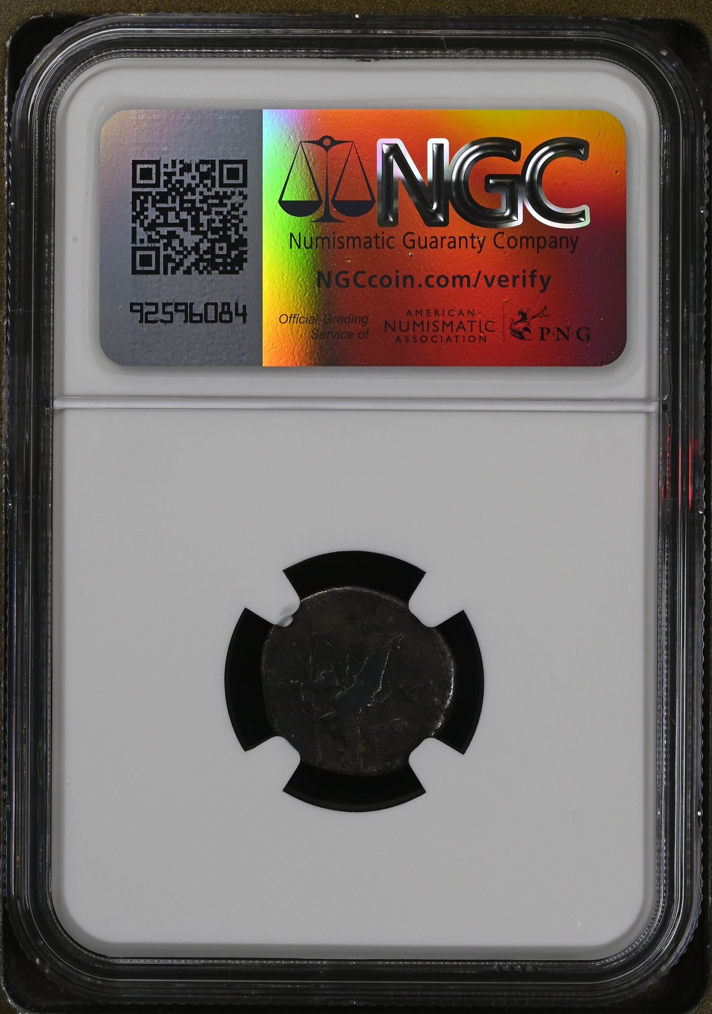 Roman Empire - Nero - Silver Denarius - NGC VG - RIC:56