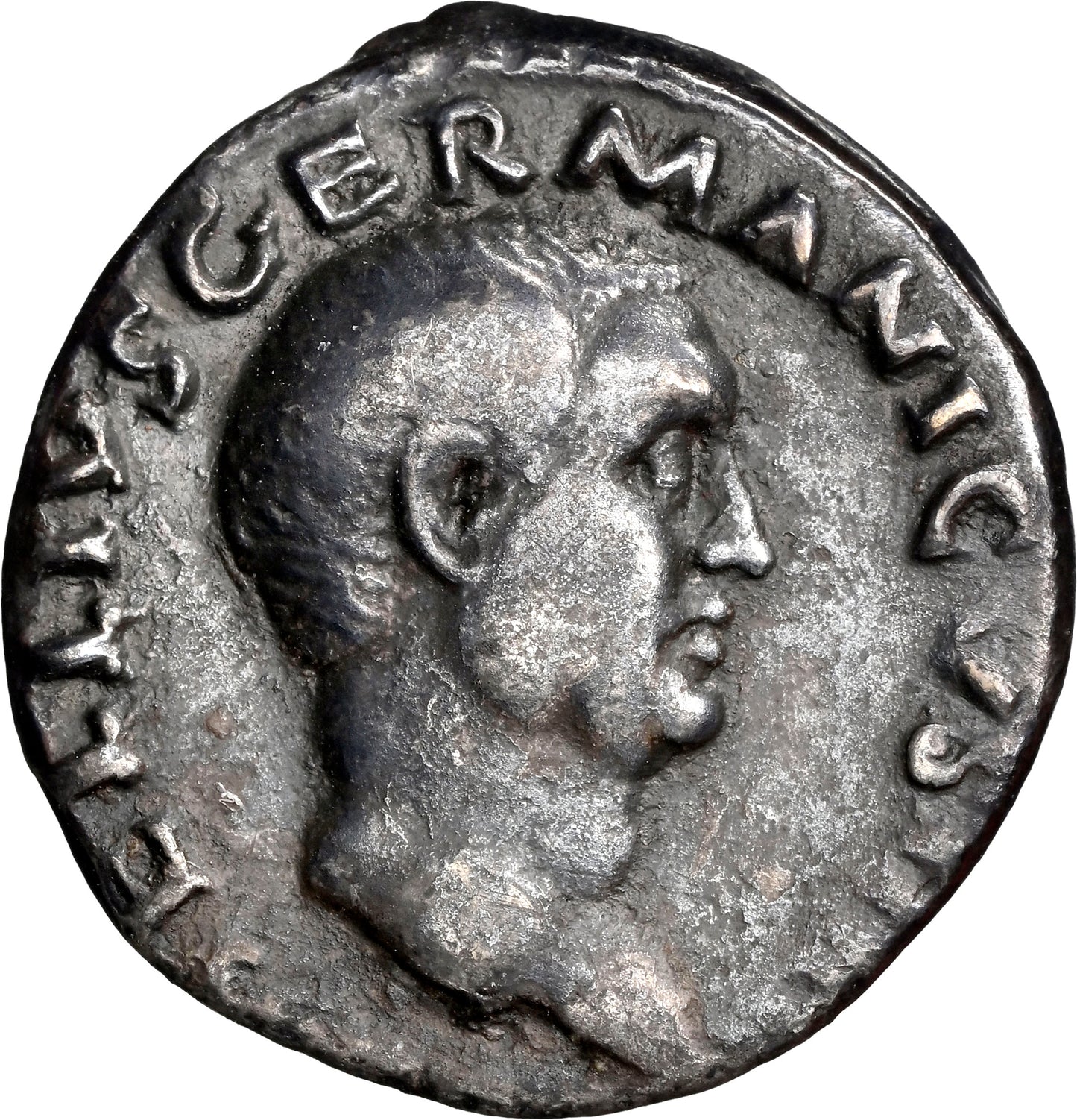 Roman Empire - Vitellius - Silver Denarius - NGC VF - RIC:66