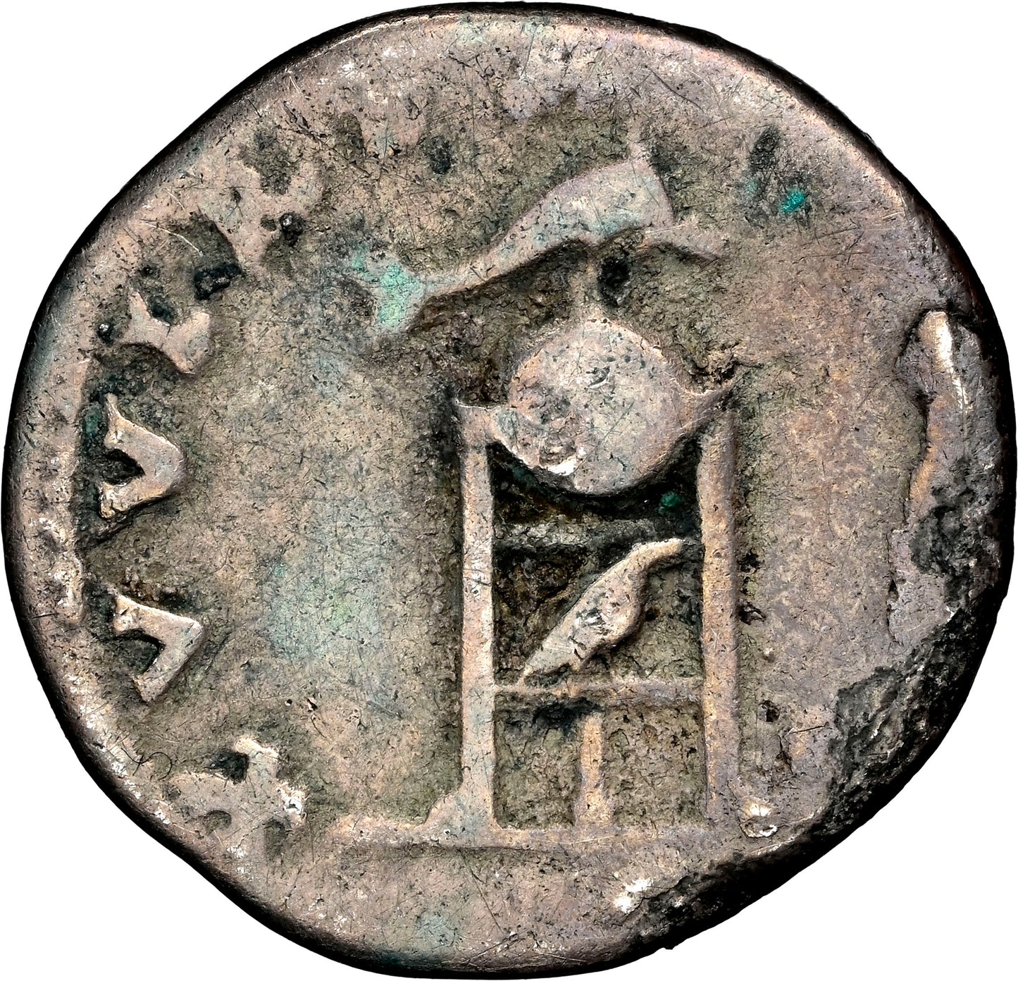 Roman Empire - Vitellius - Silver Denarius - NGC VG - RIC:24