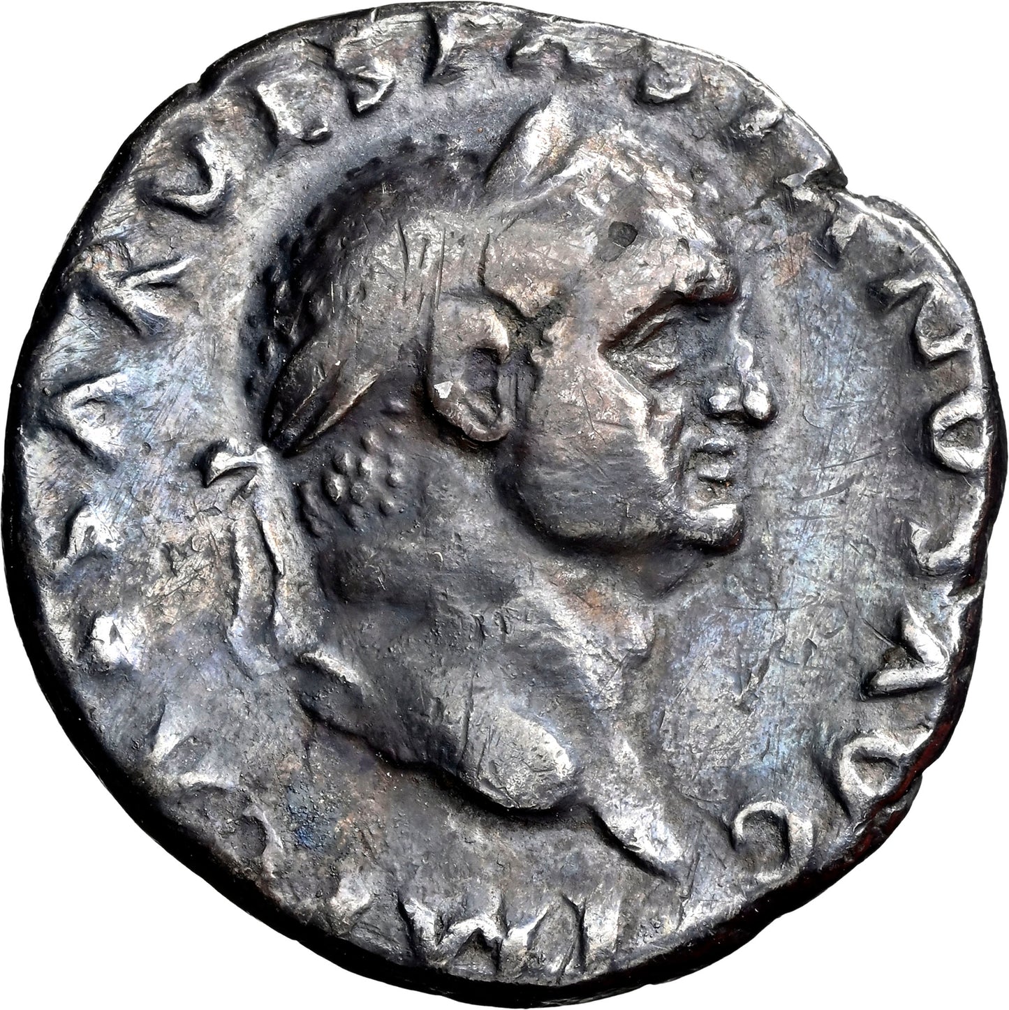 Roman Empire - Vespasian - Silver Denarius - NGC VF - RIC:10