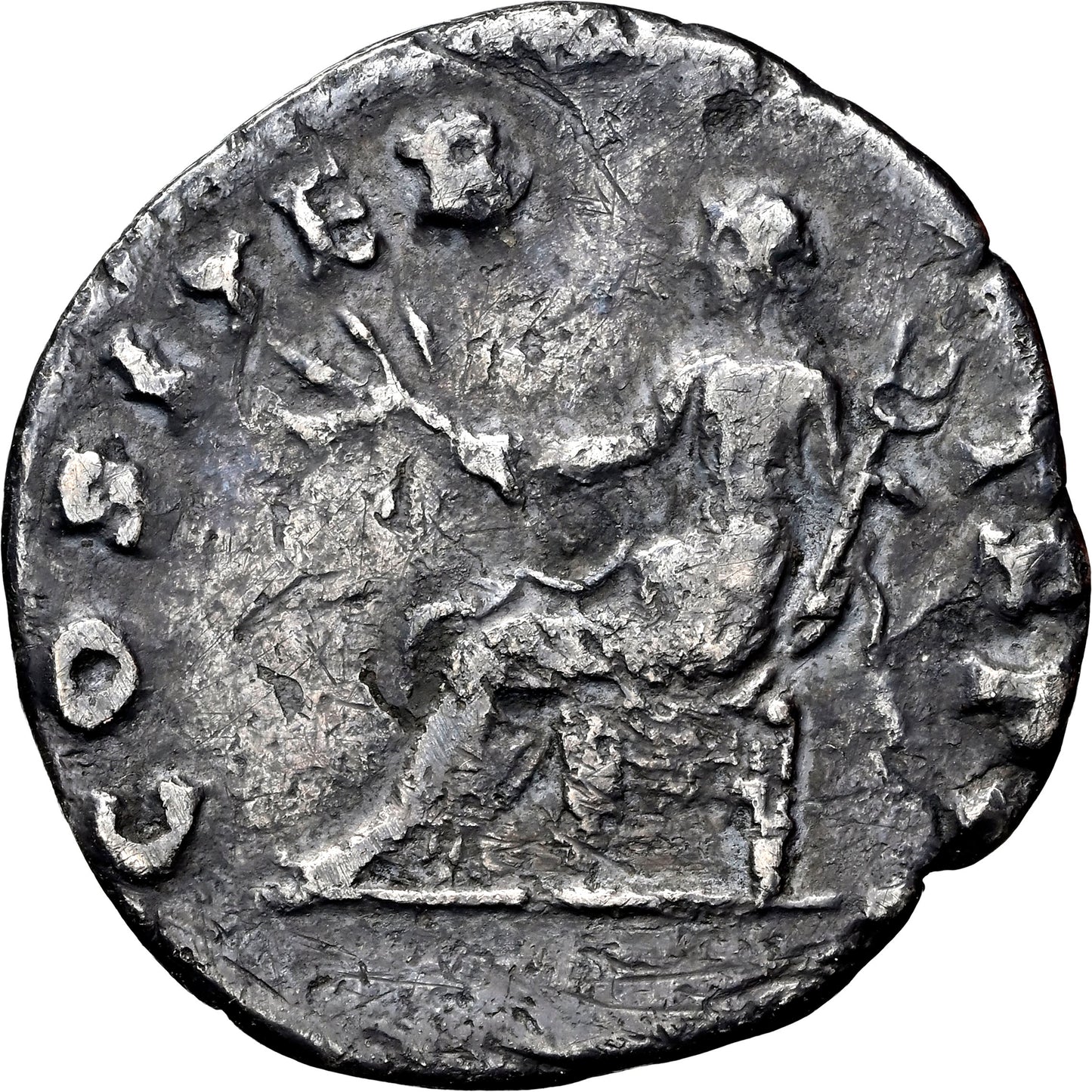 Roman Empire - Vespasian - Silver Denarius - NGC VF - RIC:10