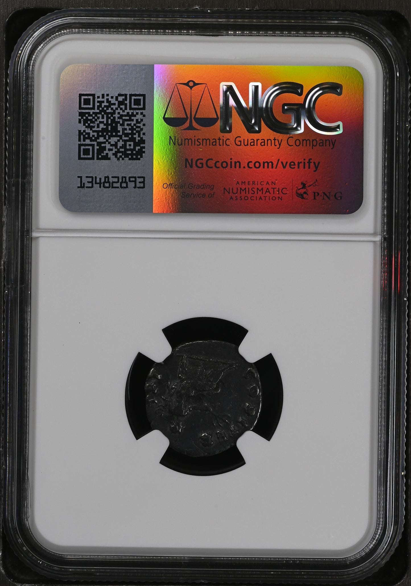 Roman Empire - Vespasian - Silver Denarius - NGC VF - RIC:10