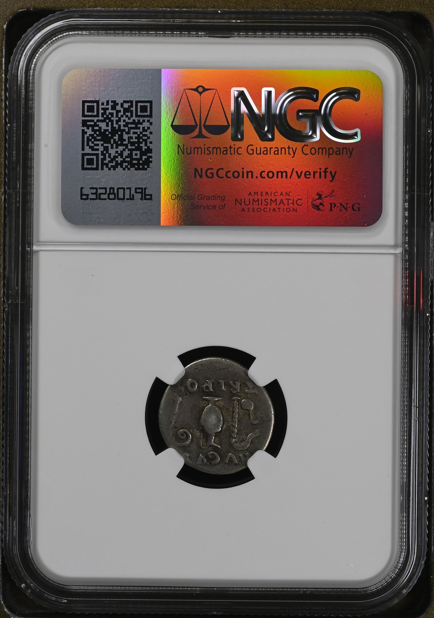 Roman Empire - Vespasian - Silver Denarius - NGC VG - RIC:42
