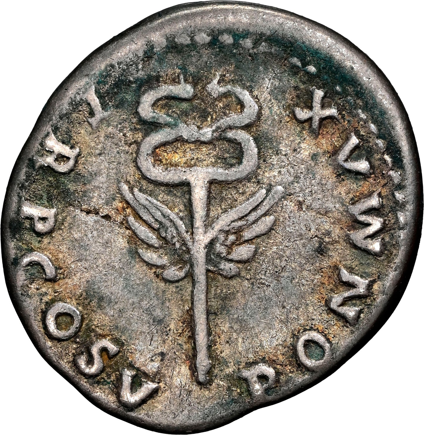 Roman Empire - Vespasian - Silver Denarius - NGC VG - RIC:43