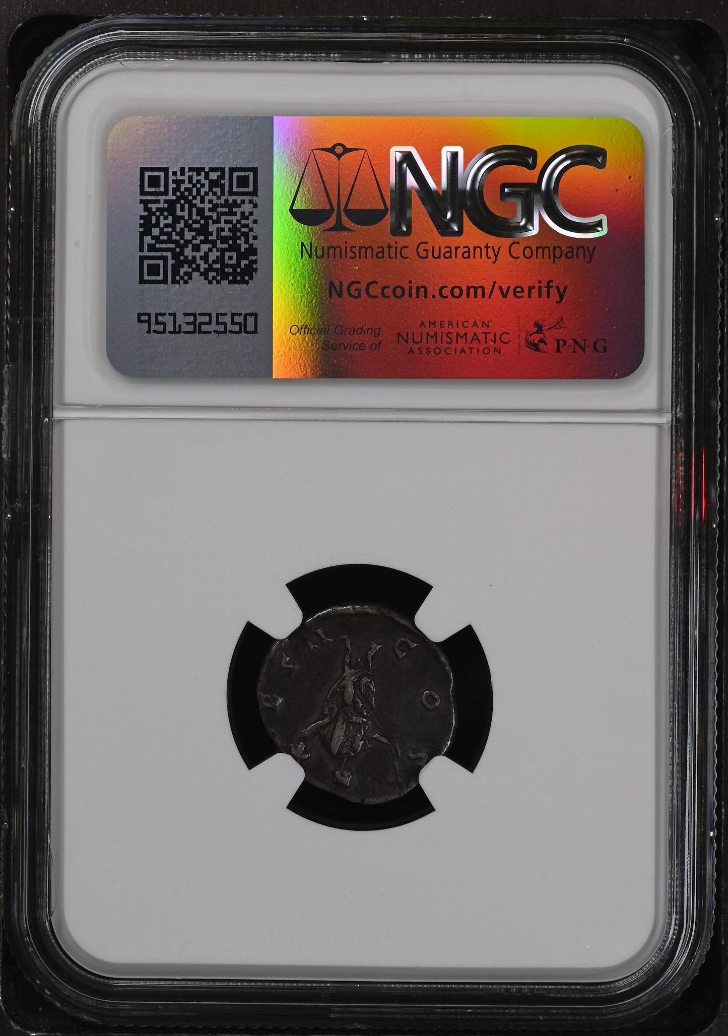 Roman Empire - Marcus Aurelius - Silver Denarius - NGC Ch VF - RIC:426
