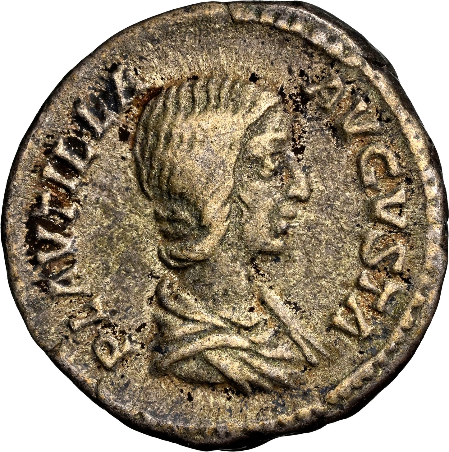Roman Empire - Plautilla - Silver Denarius - NGC VF - RIC:369