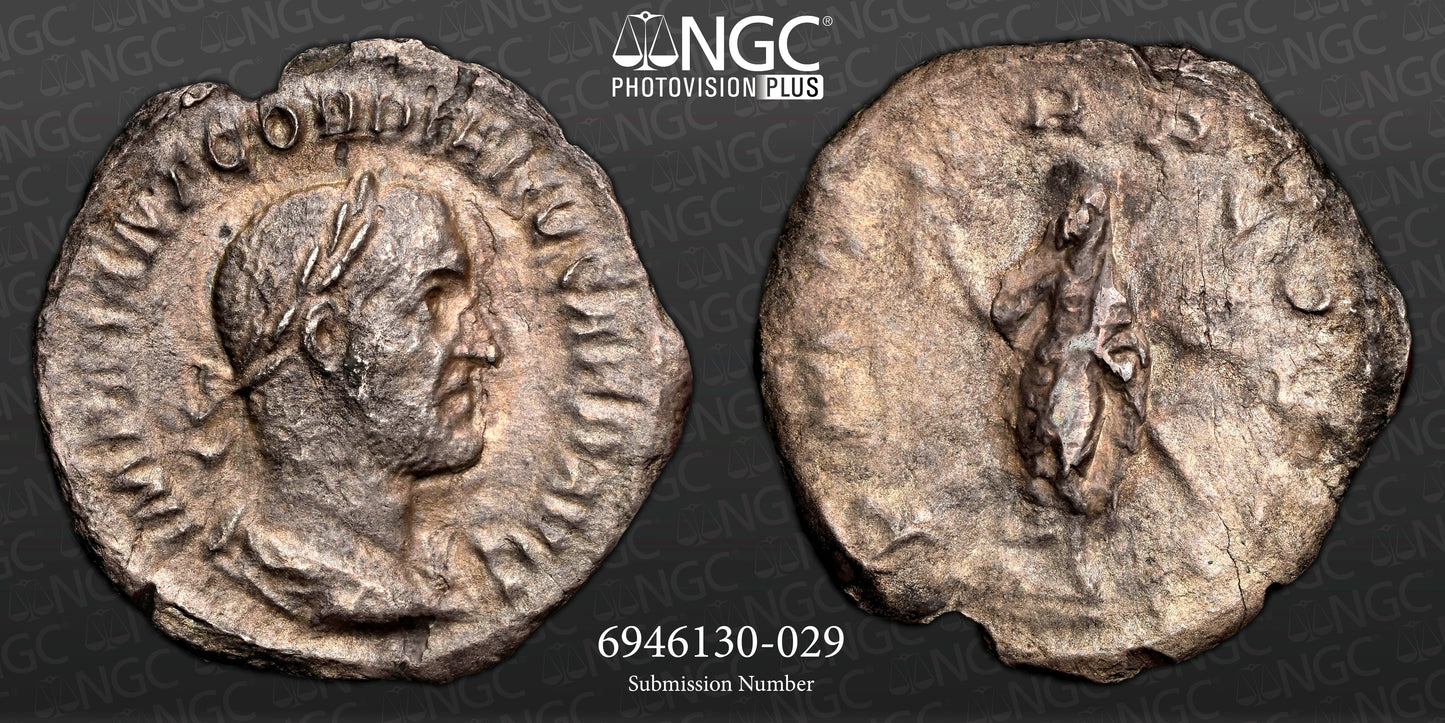 Roman Empire - Gordian I Africanus - Silver Denarius - NGC XF - RIC:1 - NO SLAB