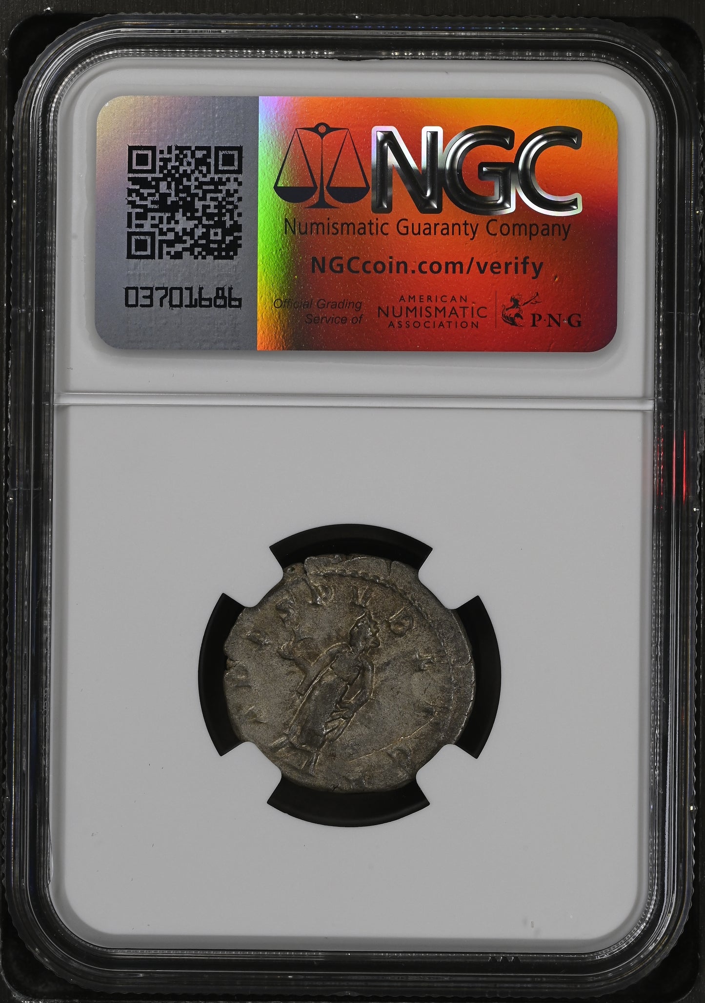 Roman Empire - Herennius Etruscus - Silver Double-Denarius - NGC Ch VF - RIC:149