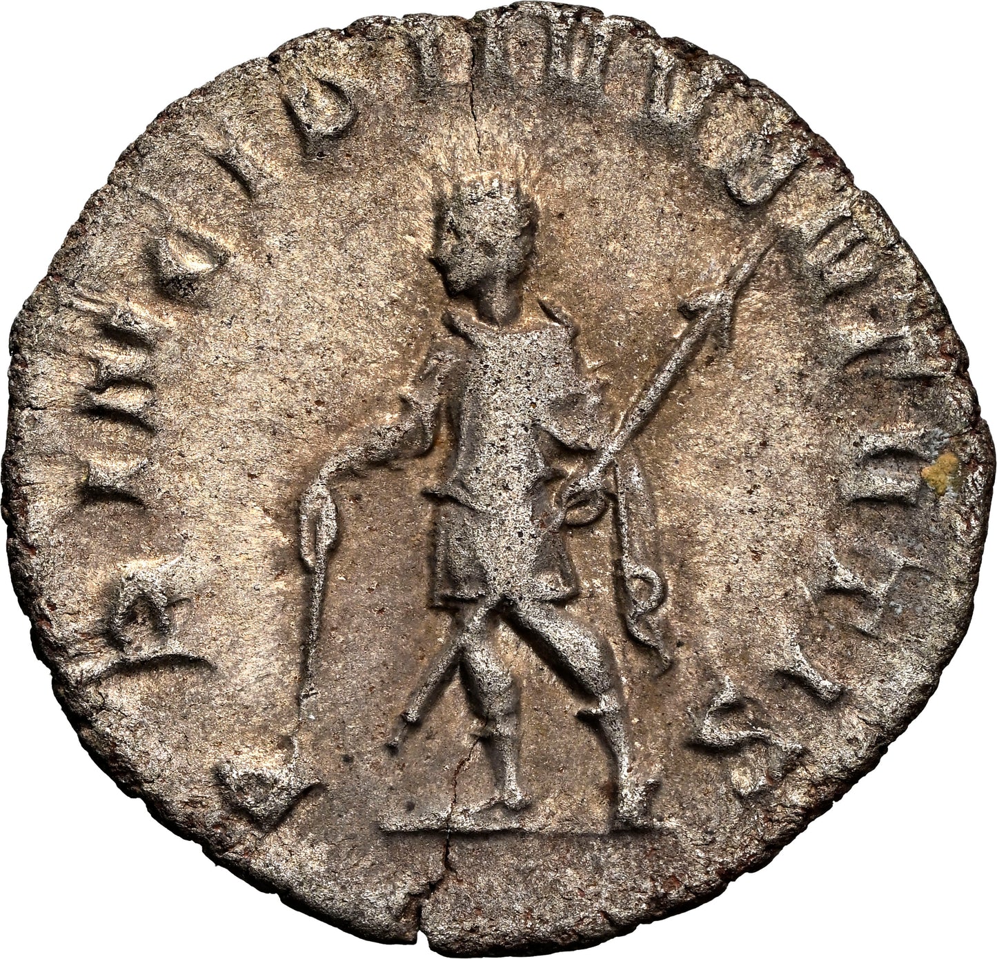 Roman Empire - Herennius Etruscus - Silver Double-Denarius - NGC Ch VF - RIC:147c