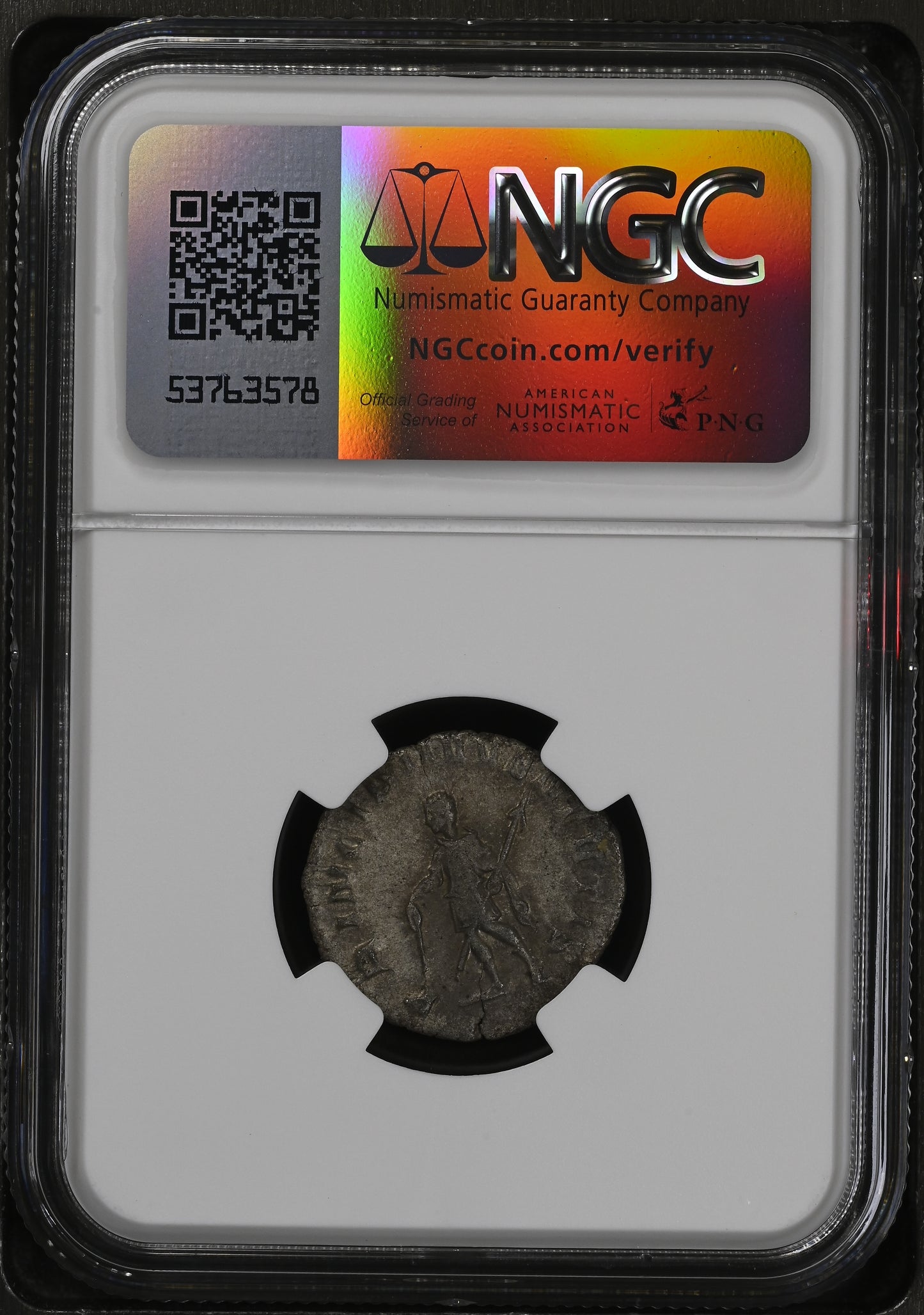 Roman Empire - Herennius Etruscus - Silver Double-Denarius - NGC Ch VF - RIC:147c