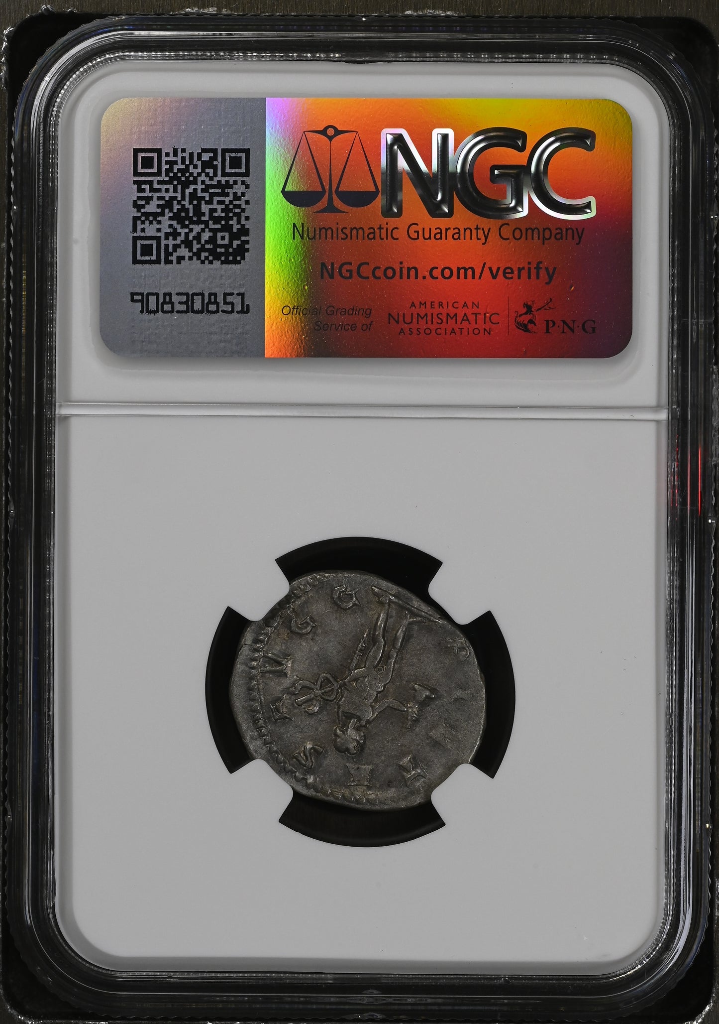 Roman Empire - Herennius Etruscus - Silver Double-Denarius - NGC Ch VF - RIC:142