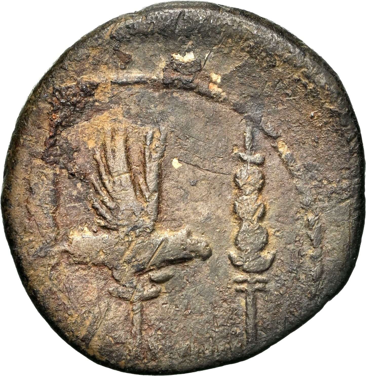 Roman Imperatorial - Marc Antony - Silver Denarius - NGC VG - Crawf. 544/28