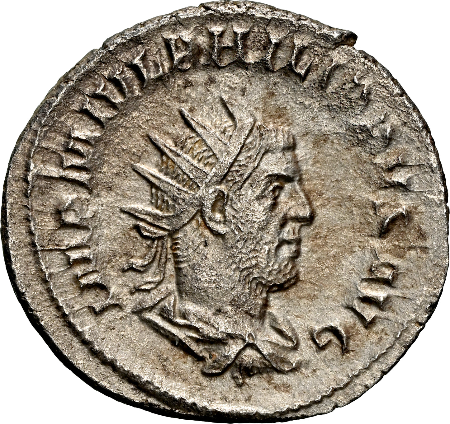 Roman Empire - Philip I - Silver Double-Denarius - NGC Ch AU - RIC:27b