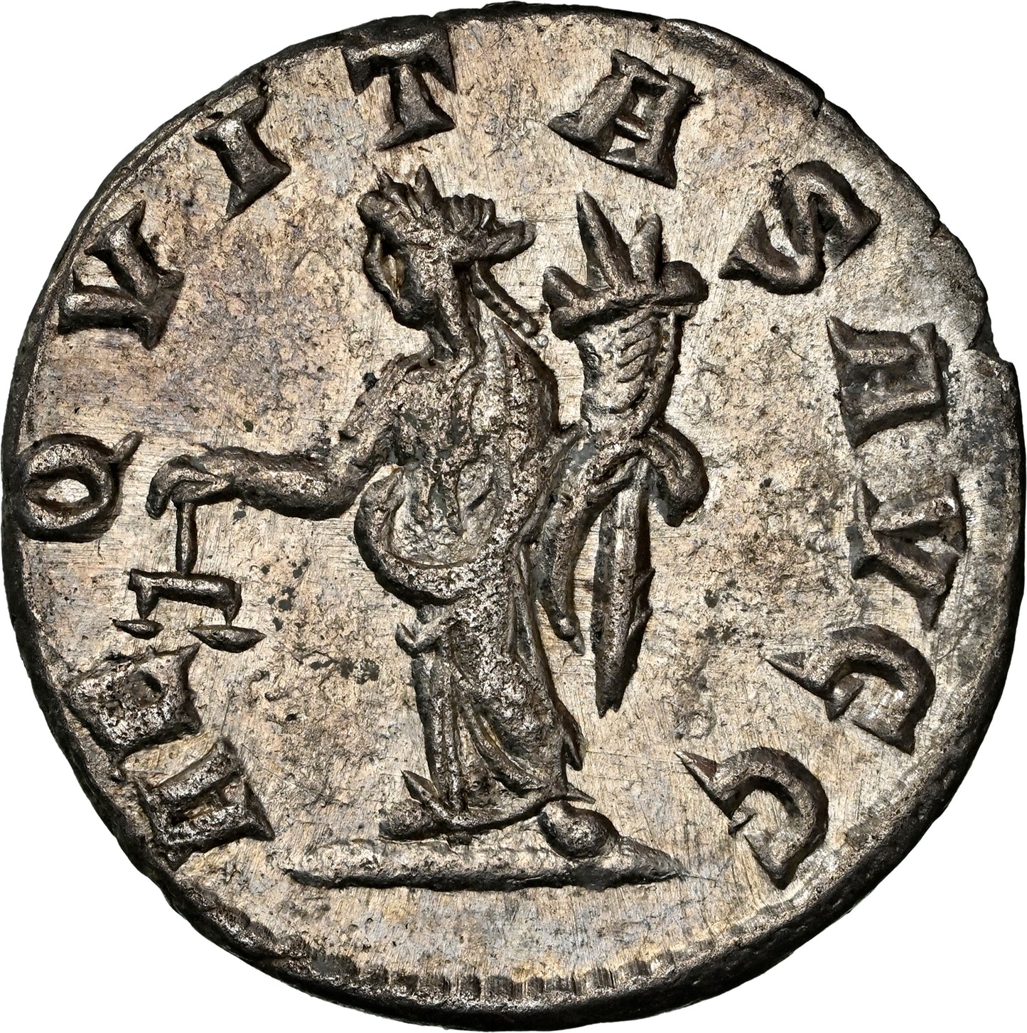 Roman Empire - Philip II - Silver Double-Denarius - NGC AU - RIC:240a
