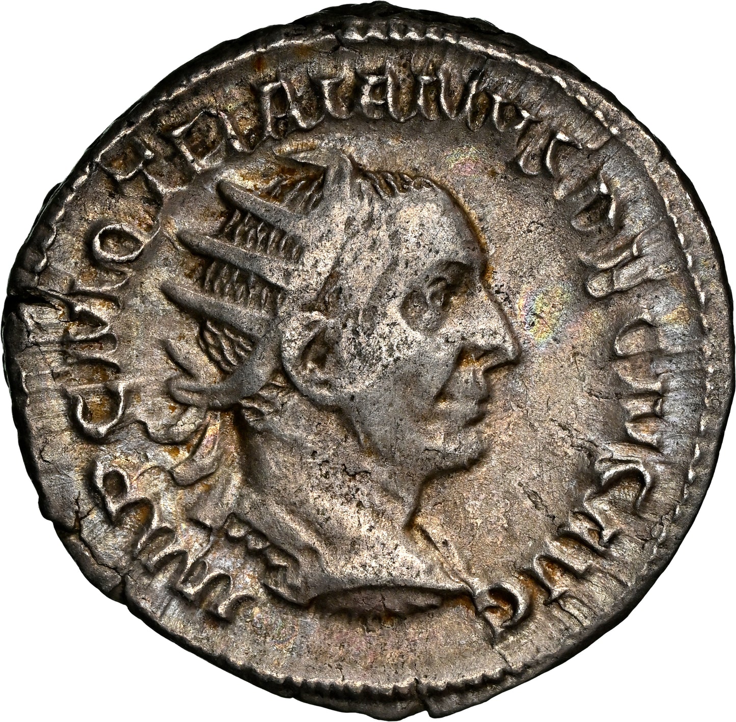 Roman Empire - Trajan Decius - Silver Double-Denarius - NGC VF - RIC:13