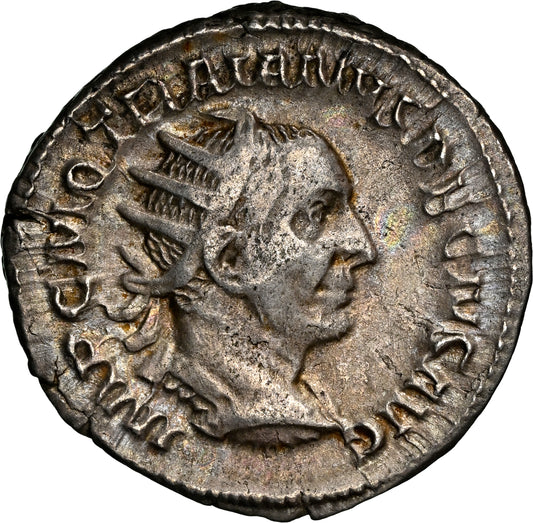 Roman Empire - Trajan Decius - Silver Double-Denarius - NGC VF - RIC:13