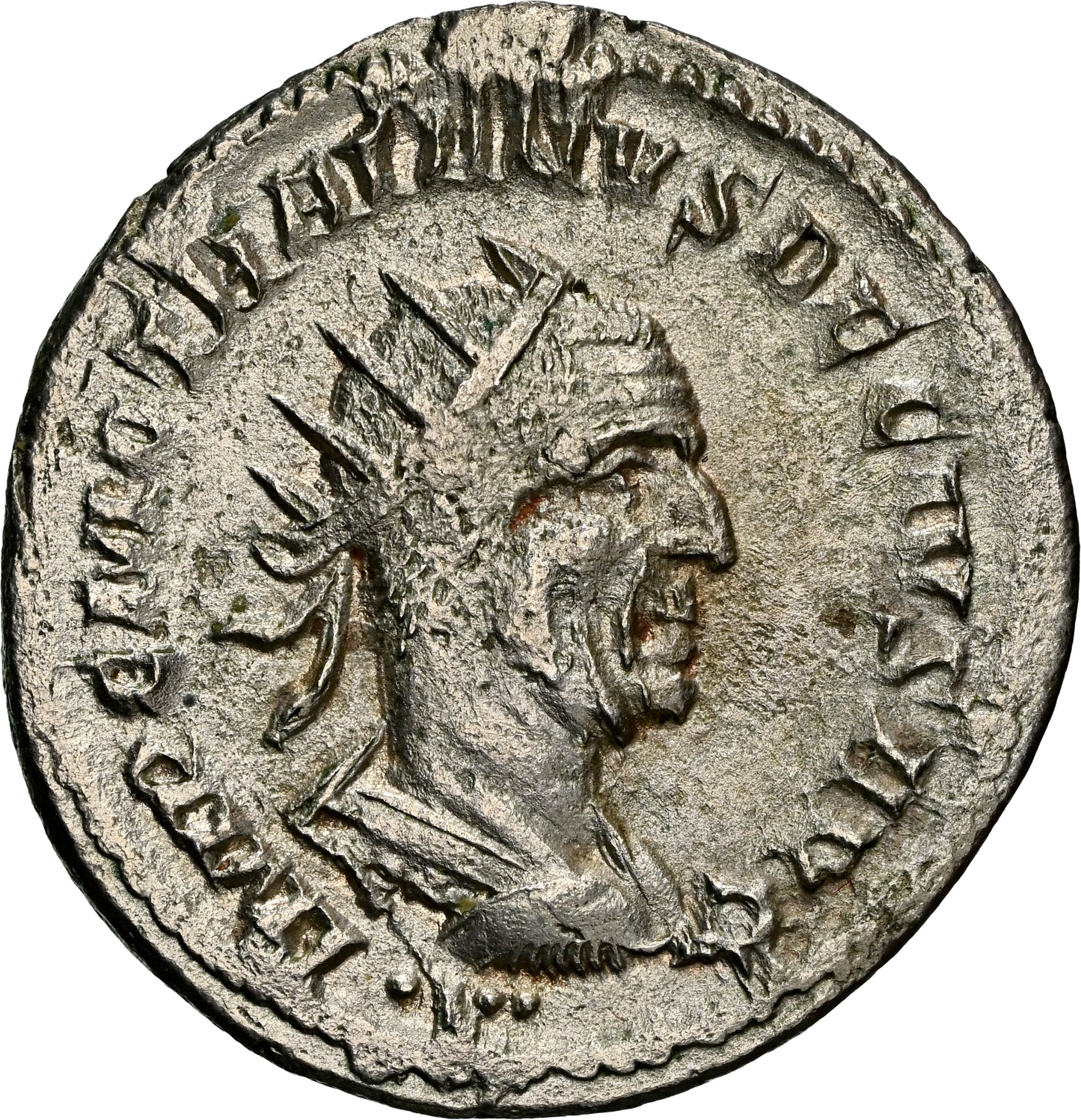 Roman Empire - Trajan Decius - Silver Double-Denarius - NGC Ch XF - RIC:80