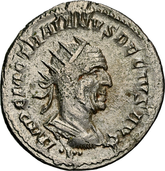 Roman Empire - Trajan Decius - Silver Double-Denarius - NGC Ch XF - RIC:80