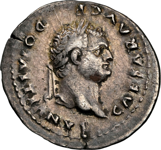Roman Empire - Domitian - Silver Denarius - NGC VF - RIC:976